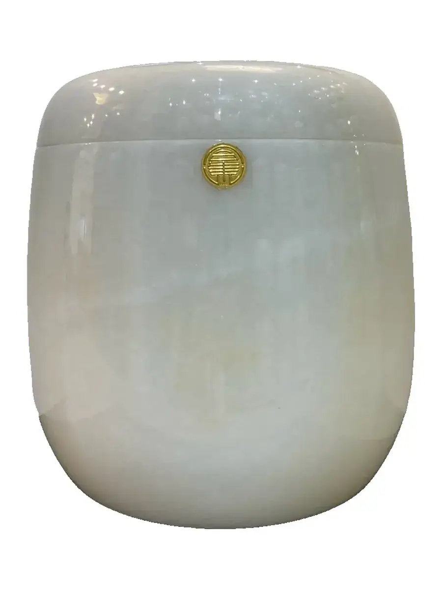 彩晶玉骨灰罐實品照片