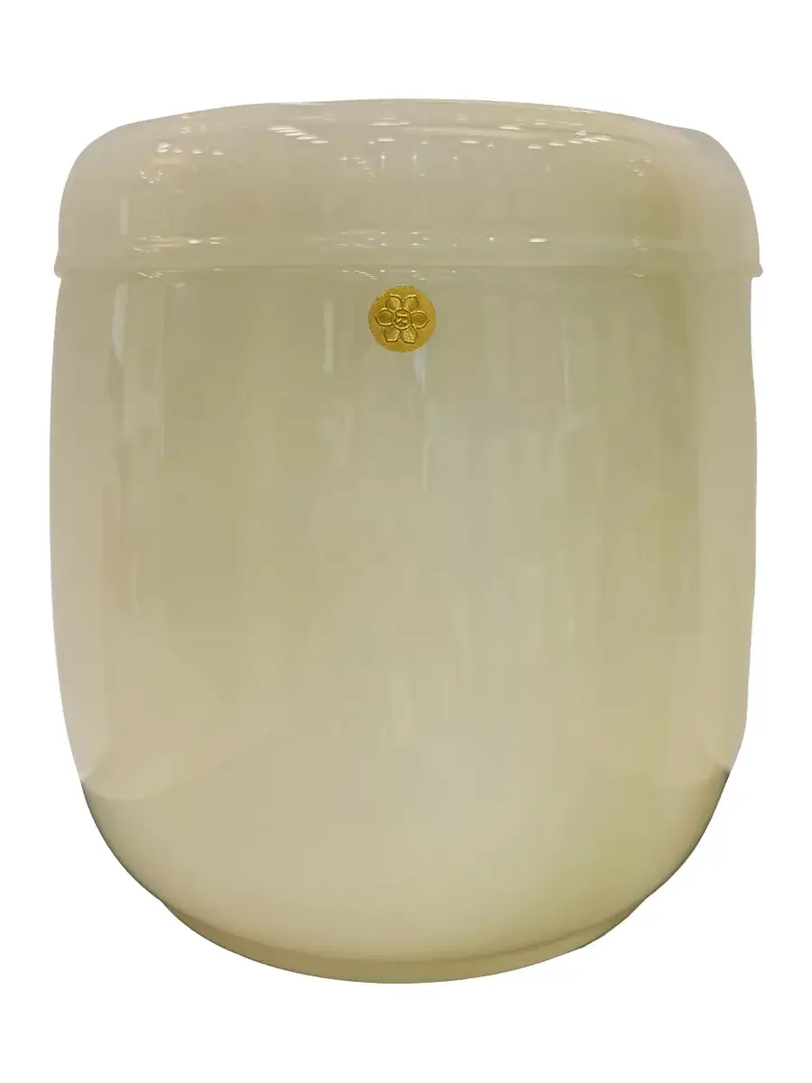 青玉 新進實品 骨灰罐實品照片,商品編號 URN-0151